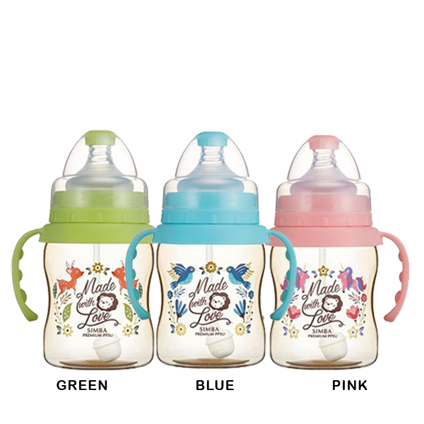 S7) Simba Dorothy Wonderland PPSU Wide Neck Feeding Bottle With Auto Straw & Handle 200ml.jpg