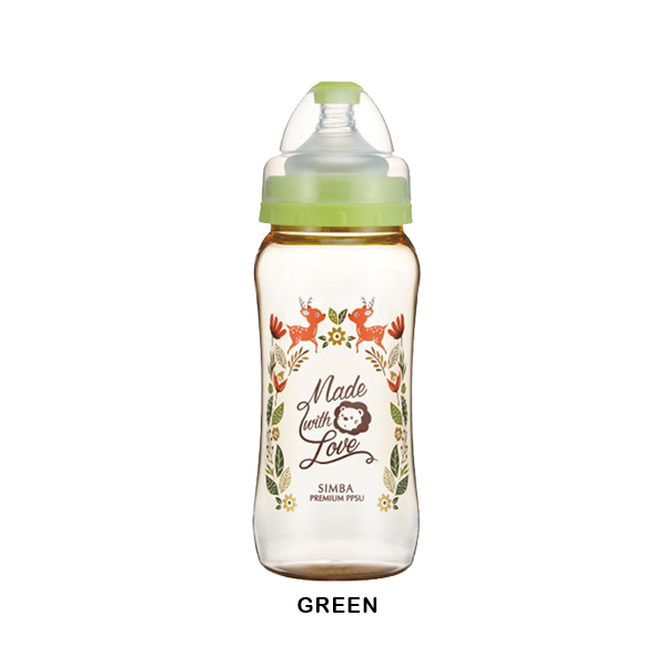 S10) Simba Dorothy Wonderland Ppsu Wide Neck Feeding Bottle 360ml_green.jpg