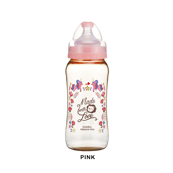 S10) Simba Dorothy Wonderland Ppsu Wide Neck Feeding Bottle 360ml_pink.jpg