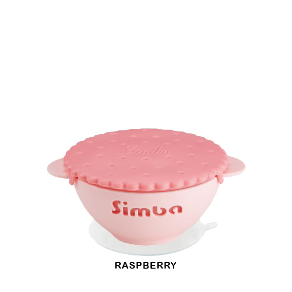 S56) Simba It’S Yummy Silicone Suction Bowl_raspberry.jpg