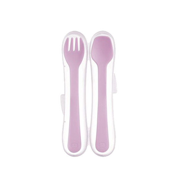 S61) Simba It's Yummy Spoon & Fork Set_blueberry.jpg
