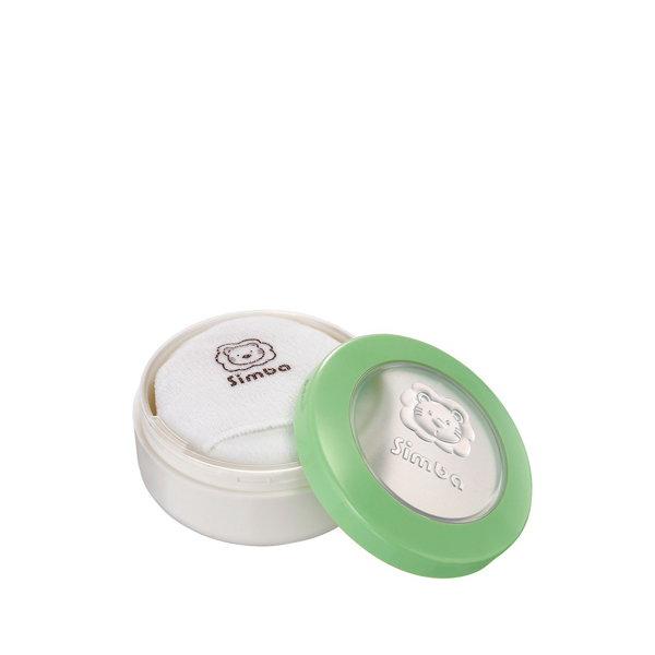 S103) Simba Slim Double Layer Baby Powder Case_green.jpg