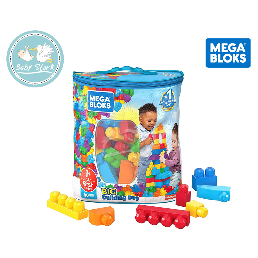 Mega Bloks® Big Building Bag - 80 Pieces