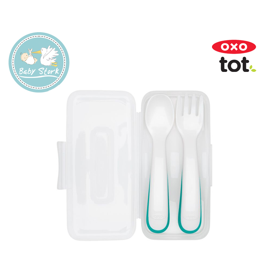 OXO Tot On the Go Fork and Spoon Set