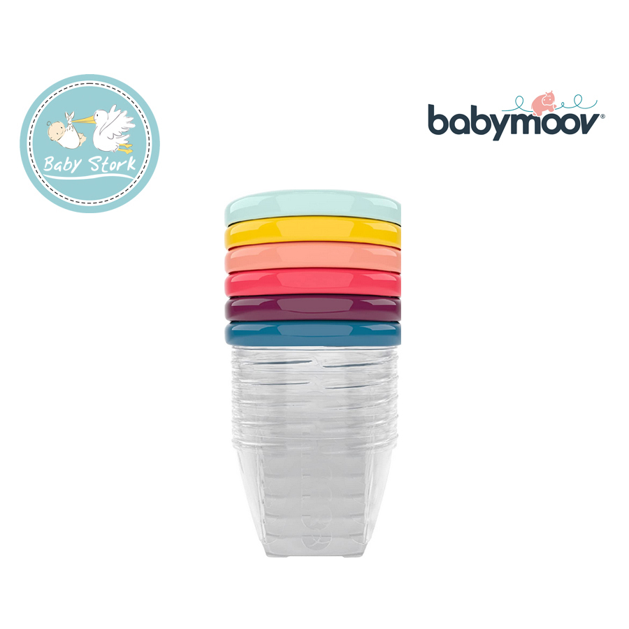 Babymoov Babybols 180ml X6 – Baby Stork (MRI2015/1030)