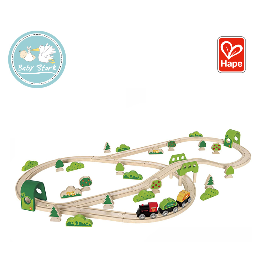 Hape forest store railway set