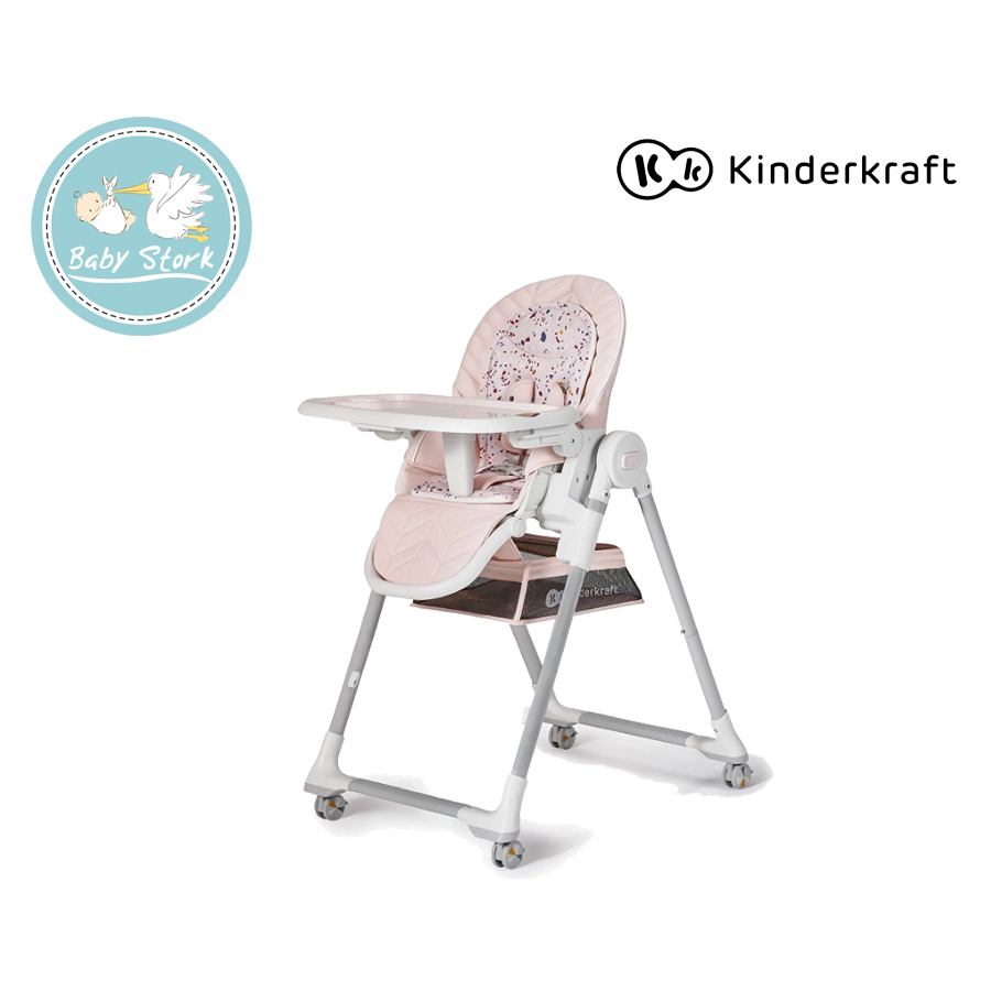 Trona Kinderkraft LASTREE highchair pink