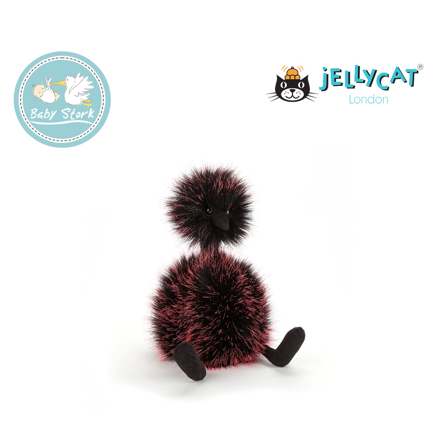 Jellycat Pompom Medium Liquorice Spiced Sorbet Raspberry Ripple Baby Stork MRI2015 1030