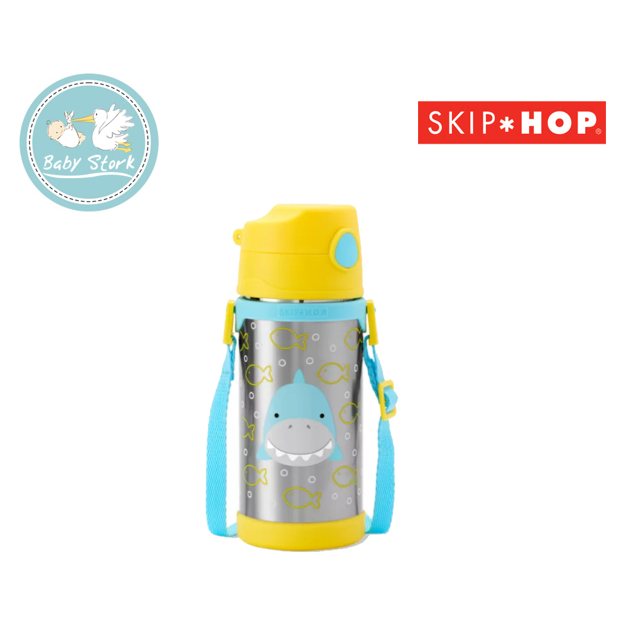 Skip Hop Zoo Stainless Steel Straw Bottle - Bee – Buttercup