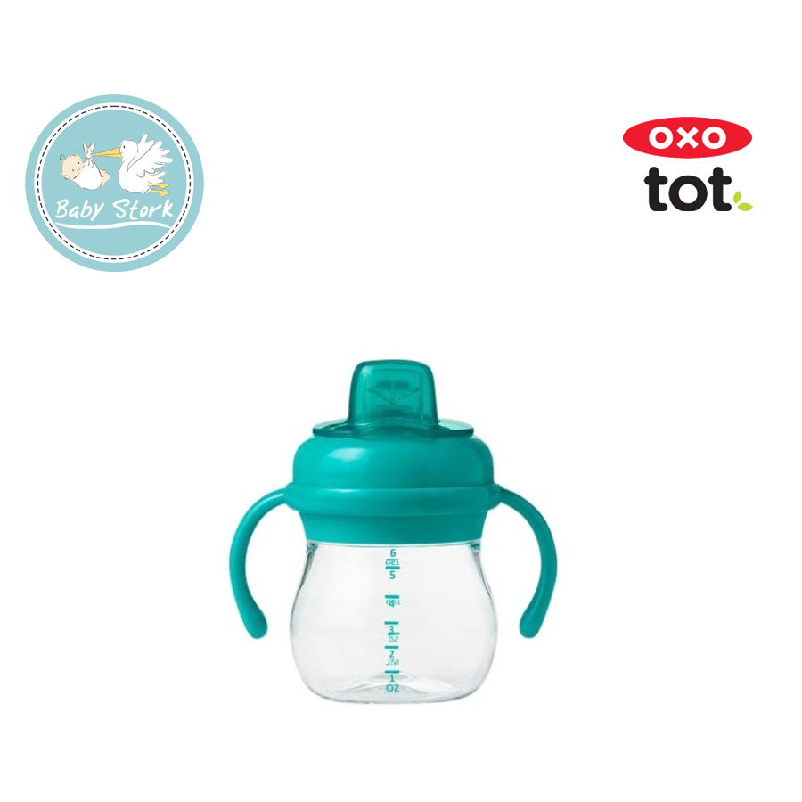 OXO Tot Grow Soft Spout Sippy Cup with Removable Handles, 6oz (7 Colours)