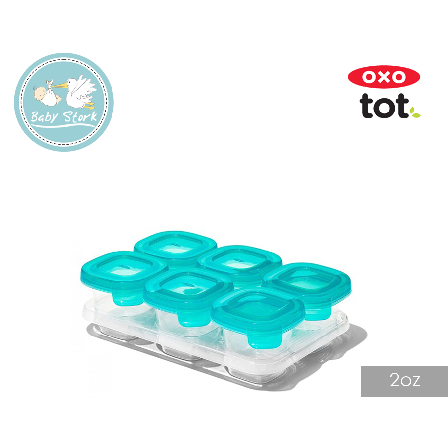 4 oz Baby Blocks™ Silicone Freezer Storage Containers