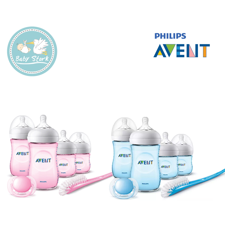 Avent Baby Bottle Brush - Pink 'n Blue - Baby Boutique