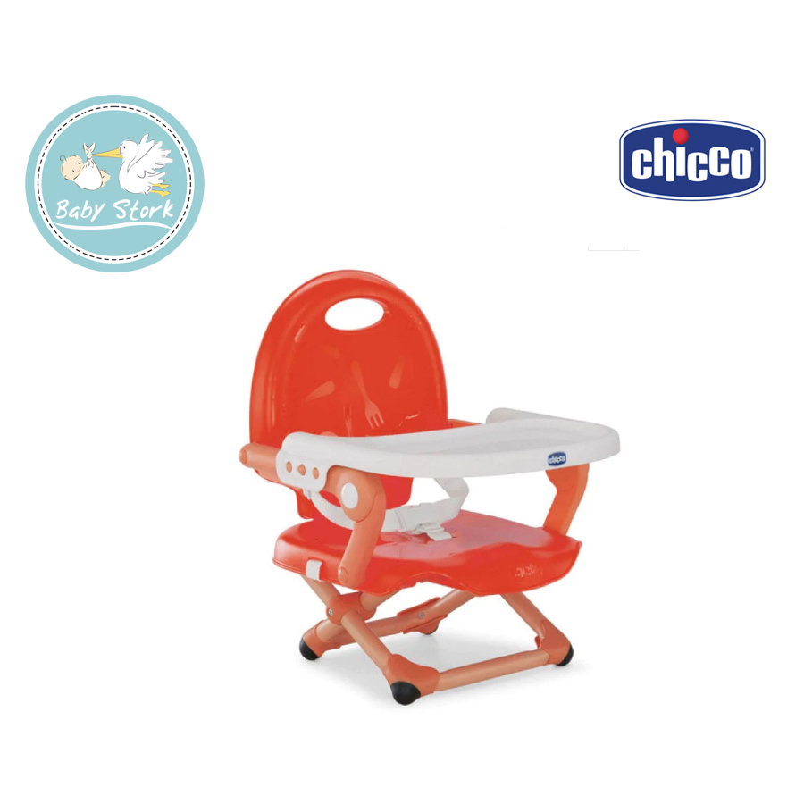 CHICCO - Rehausseur Pocket Snack Poppy red