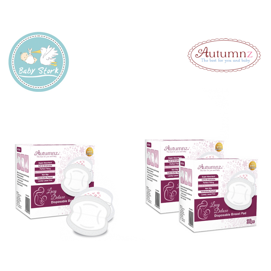 Autumnz Lacy Deluxe Disposable Breastpad Breast Pad / Premium