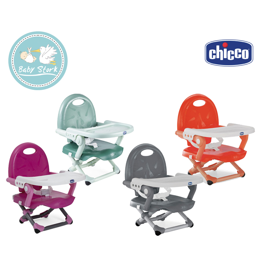 Chicco Rehausseur Pocket Snack Poppy Red – bébé.mu