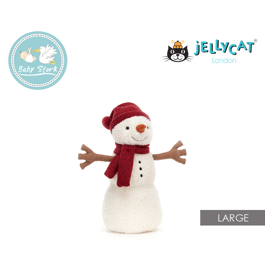 Jellycat Teddy Snowman LARGE Jellycat Teddy Snowman LARGE
