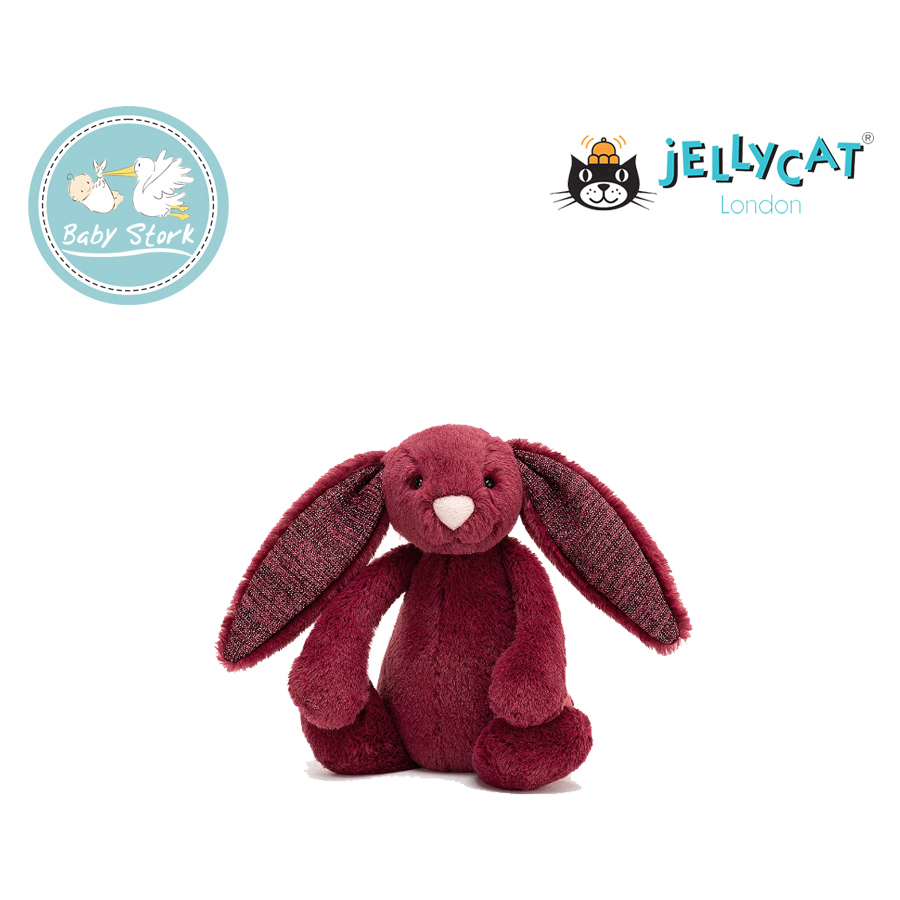 95)_13 Bashful bunny (SMALL) Sparkly cassis