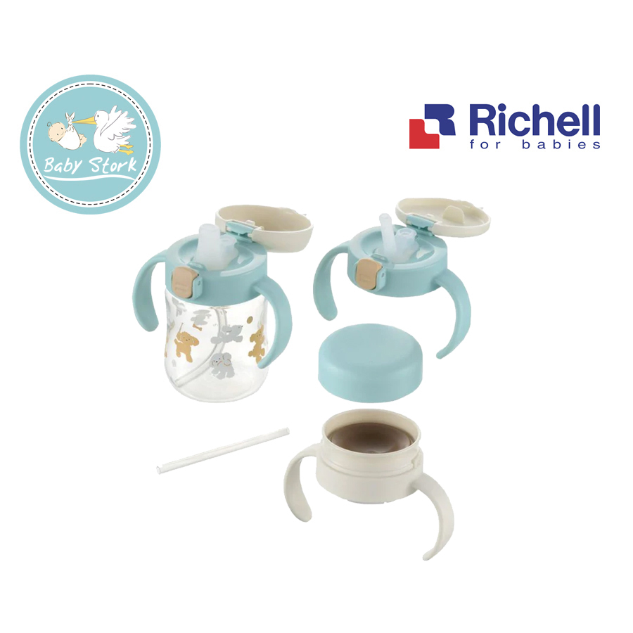 640)_3 richell tli step up baby cup set 200ml