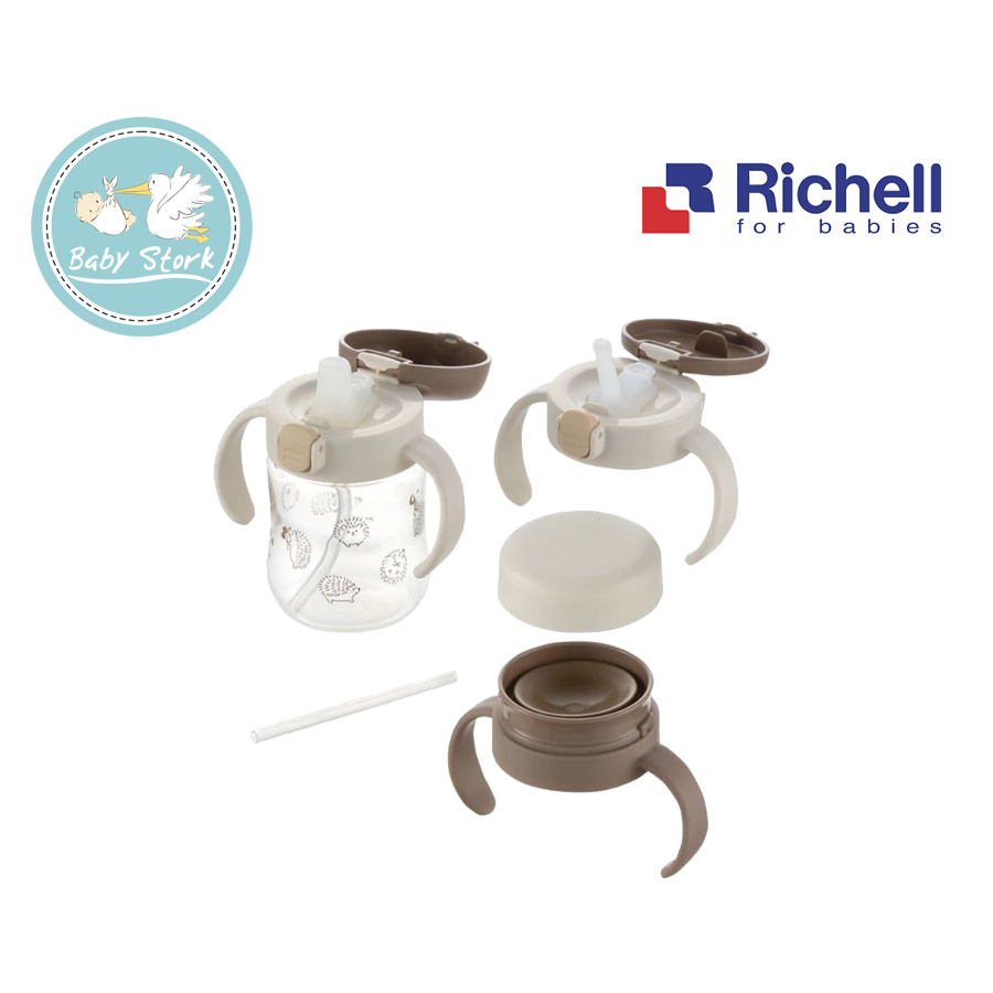 640)_1 richell tli step up baby cup set 200ml