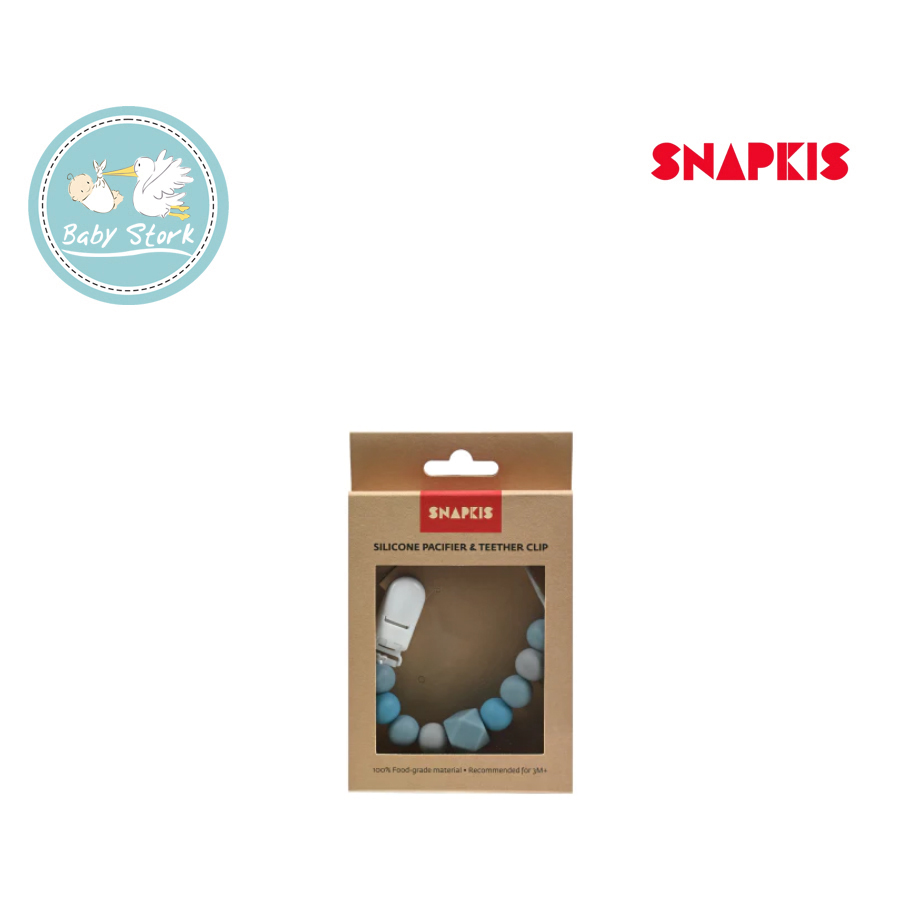 52)_4 Silicone Teether & pacifier clip
