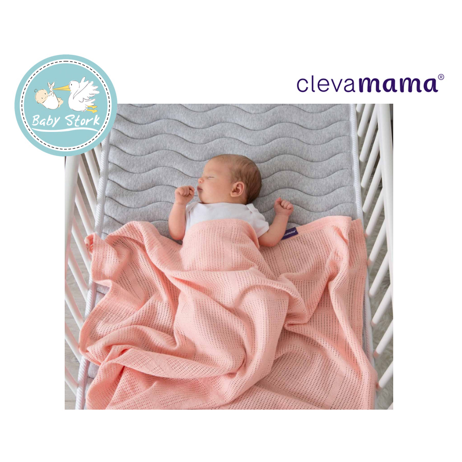 628)_4 Cellular Baby Blanket Crib Moses Basket (70 x 90 cm)