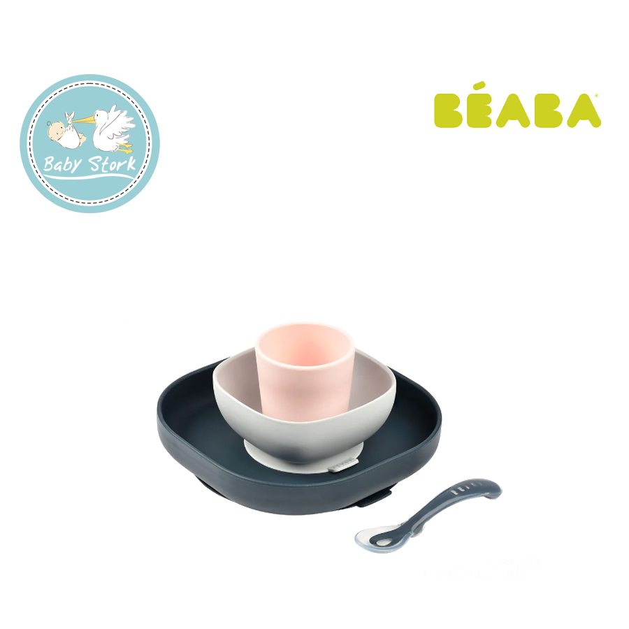 B27)_3 Silicone Suction Meal Set