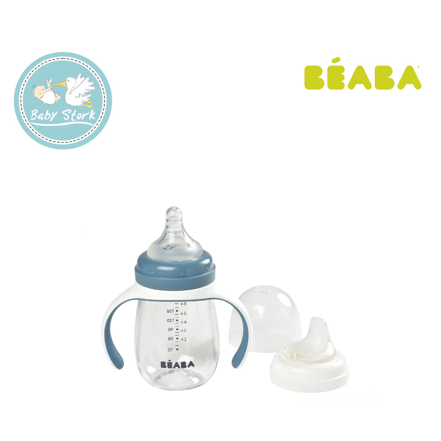 B30)_2 2in1 Bottle to Sippy Learning Cup 210ml 
