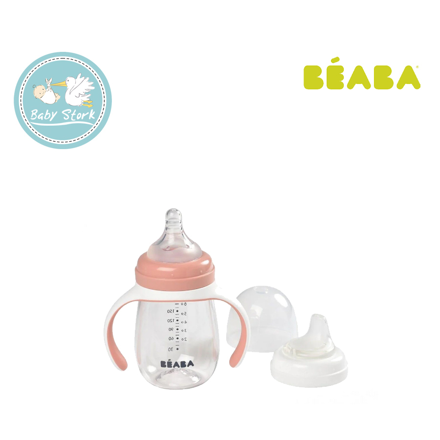 B30)_1 2in1 Bottle to Sippy Learning Cup 210ml 