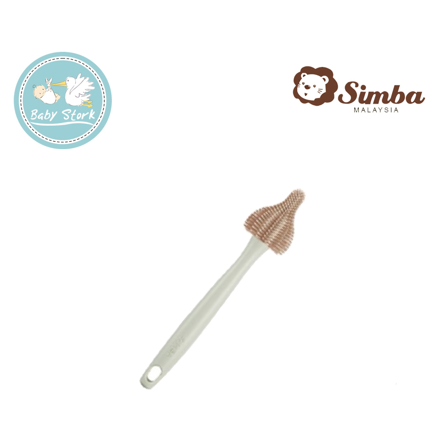 7)_2 silky silicone teat brush