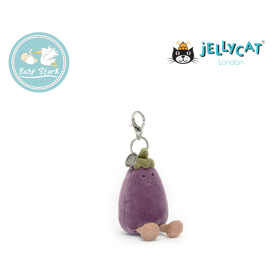 38)_1 Vivacious Aubergine Bag Charm