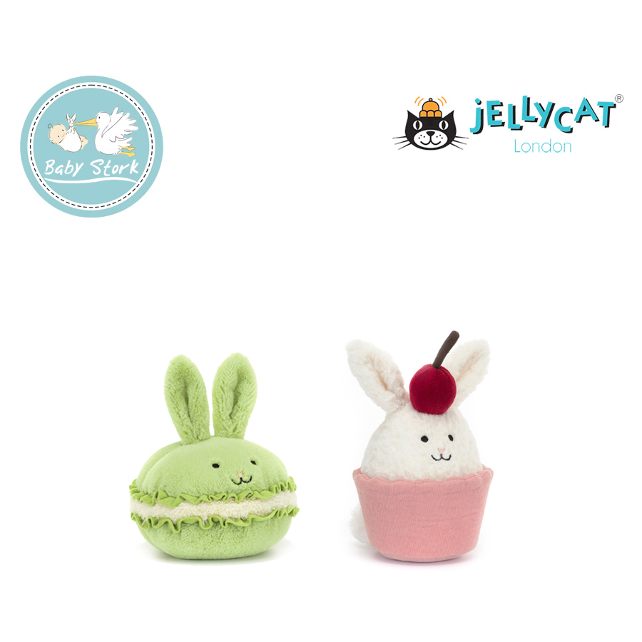 37)_5 Dainty Dessert Bunny cupcake