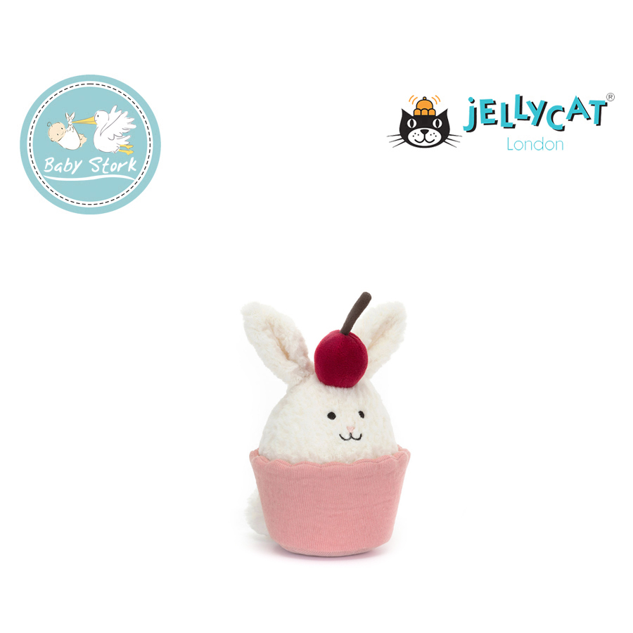 37)_3 Dainty Dessert Bunny cupcake