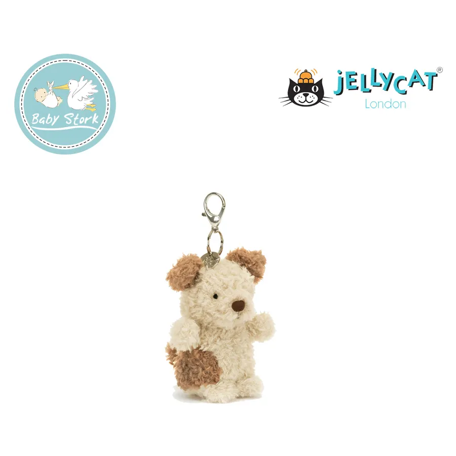 48)_3 little pup bag charm