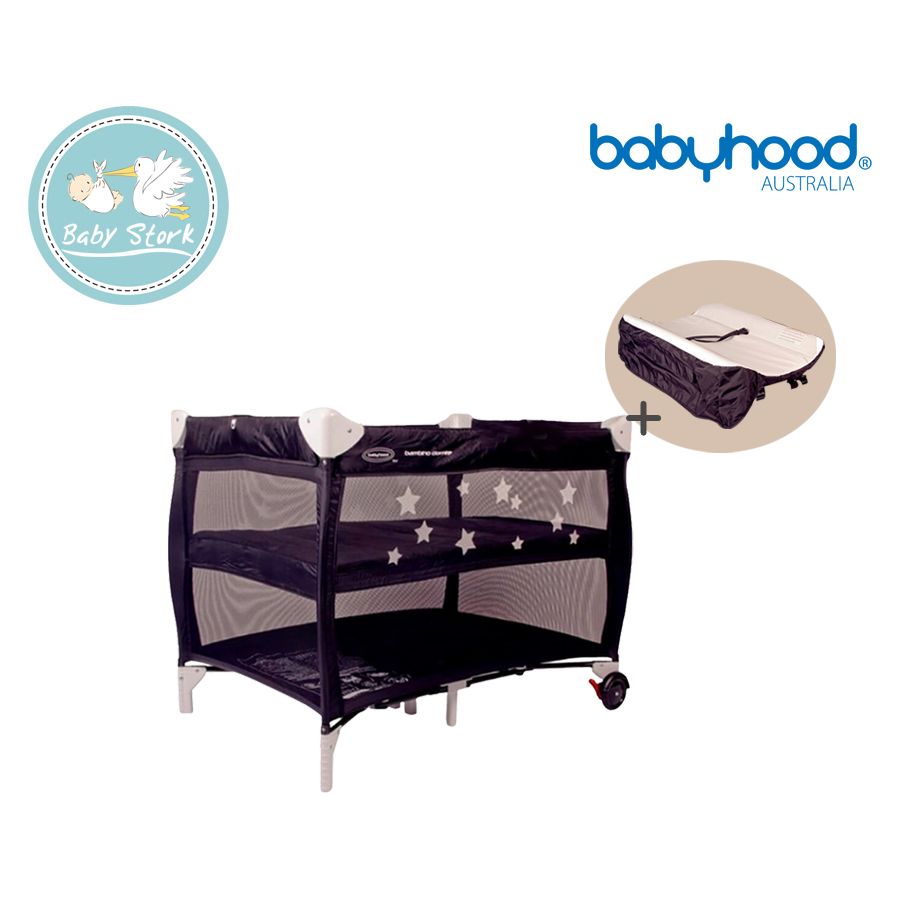 Babyhood bambino dormire 2 in 1 porta cot hotsell