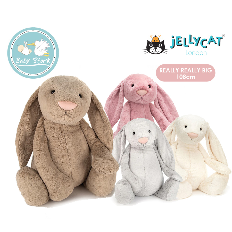 91)_6 Bashful bunny (REALLY REALLY BIG) Beige