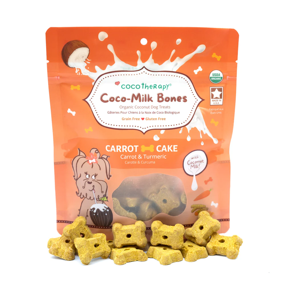 CocoTherapy Coco-Milk Bones Carrot & Turmeric - 01