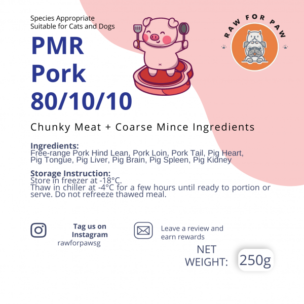 Raw for Paw - PMR Pork