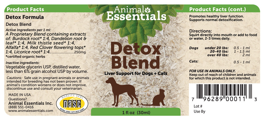 Animal Essentials - Detox Blend 02