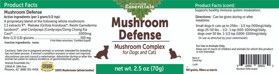 Animal Essentials - Mushroom Defense 05