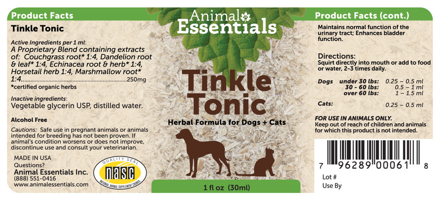 Animal Essentials - Tinkle Tonic 02