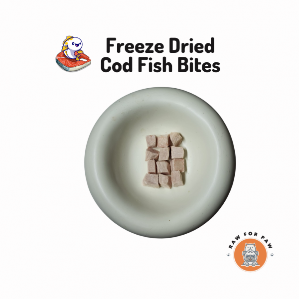 Freeze Dried Cod Fish Bites 01