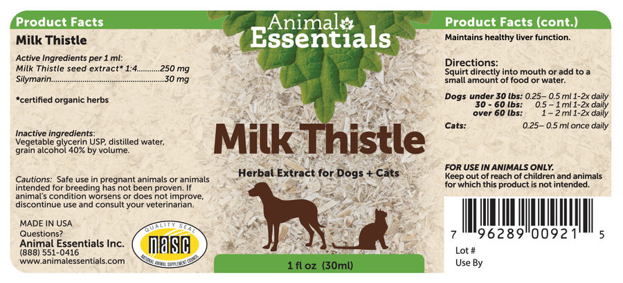 Animal Essentials - Milk Thistle 02