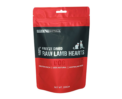 Diced Lamb Hearts 100G - Front
