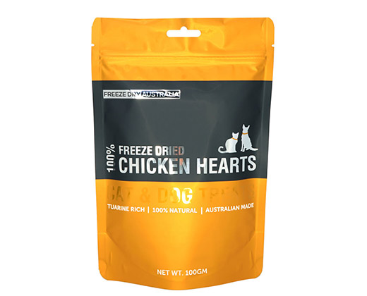 Chicken Hearts 100G - Front