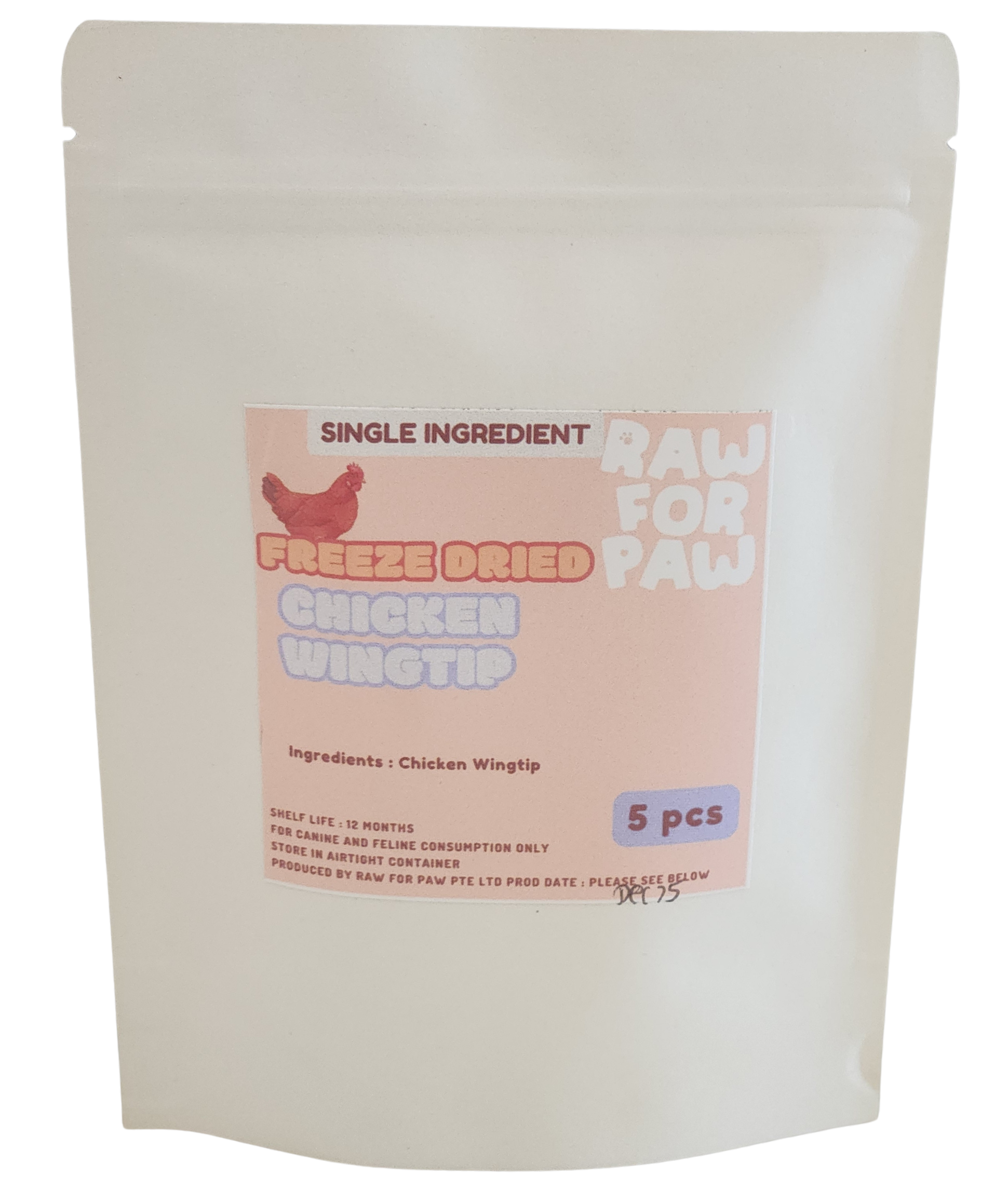 Freeze Dried Chicken Wing Tip 03