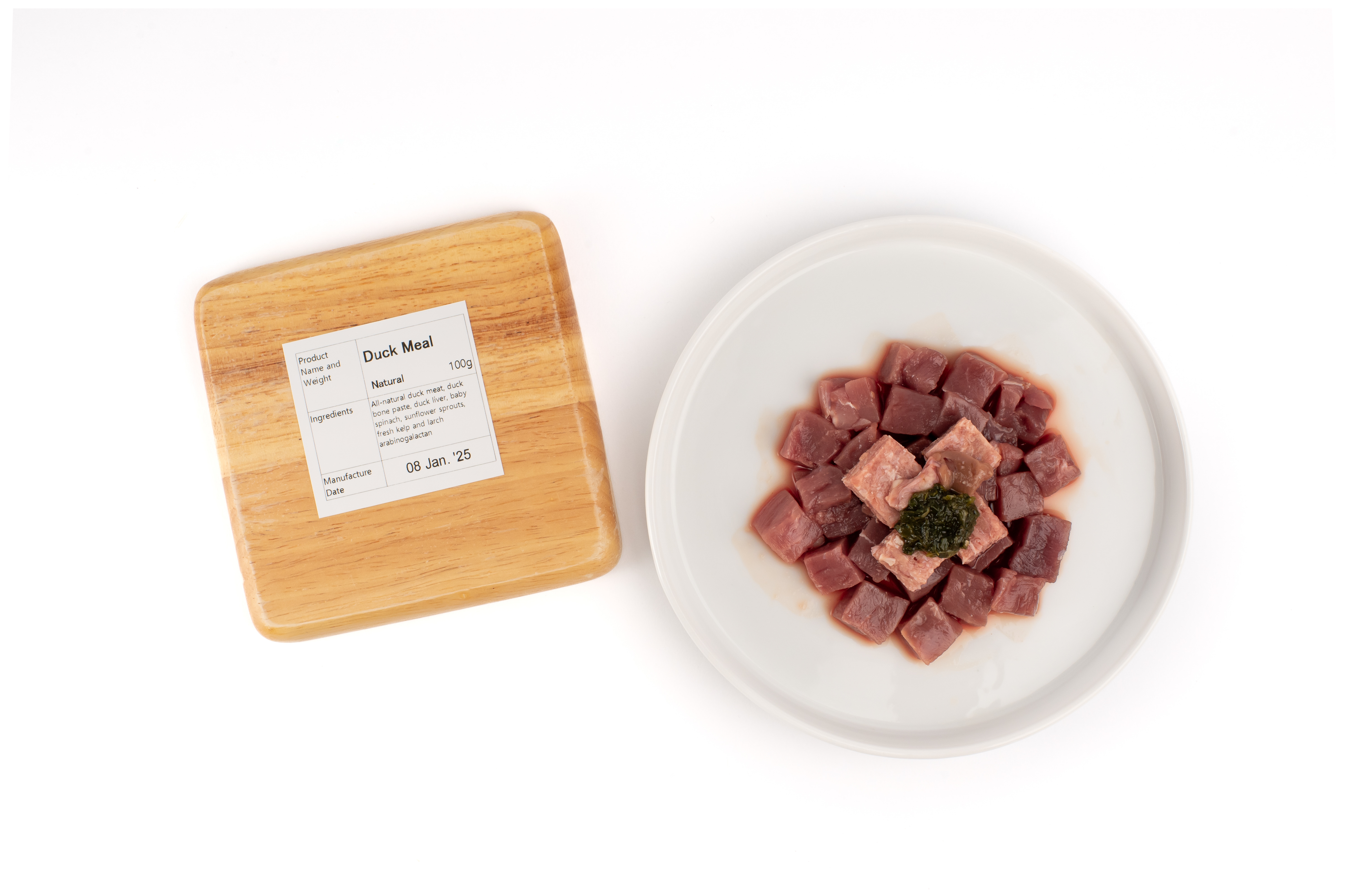 Bombom Singles Meals Raw Duck 03