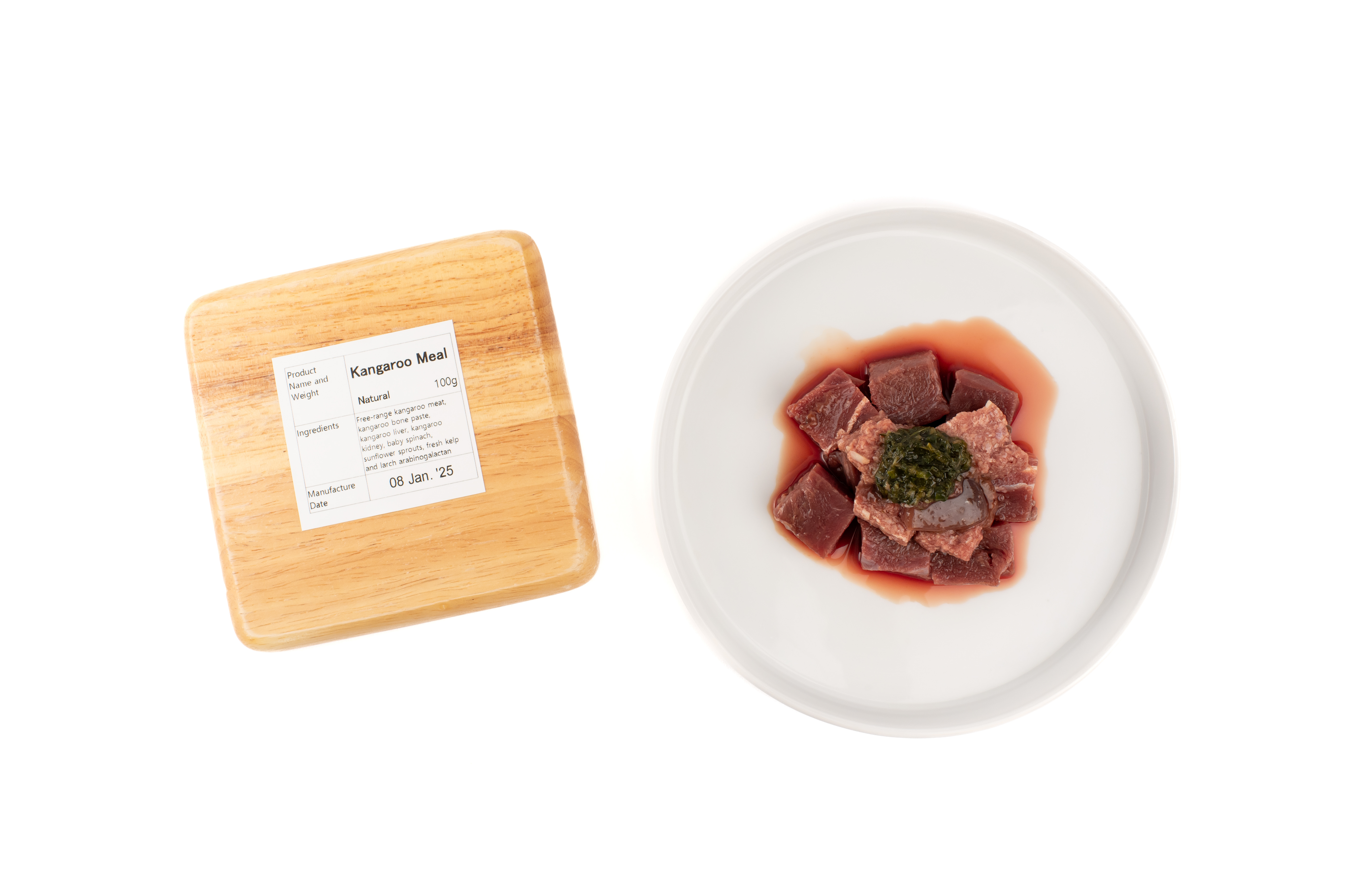 Bombom Singles Meals Raw Kangaroo 03