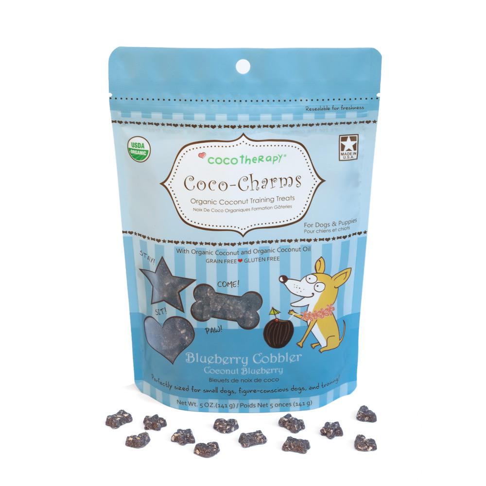 CocoTherapy Coco-Charms Training Treats Blueberry Cobbler 01.jpg