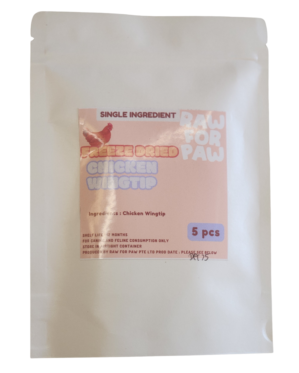 Freeze Dried Chicken Wing Tip 04