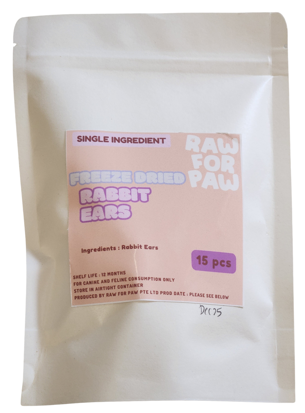 Freeze Dried Rabbit Ears 03